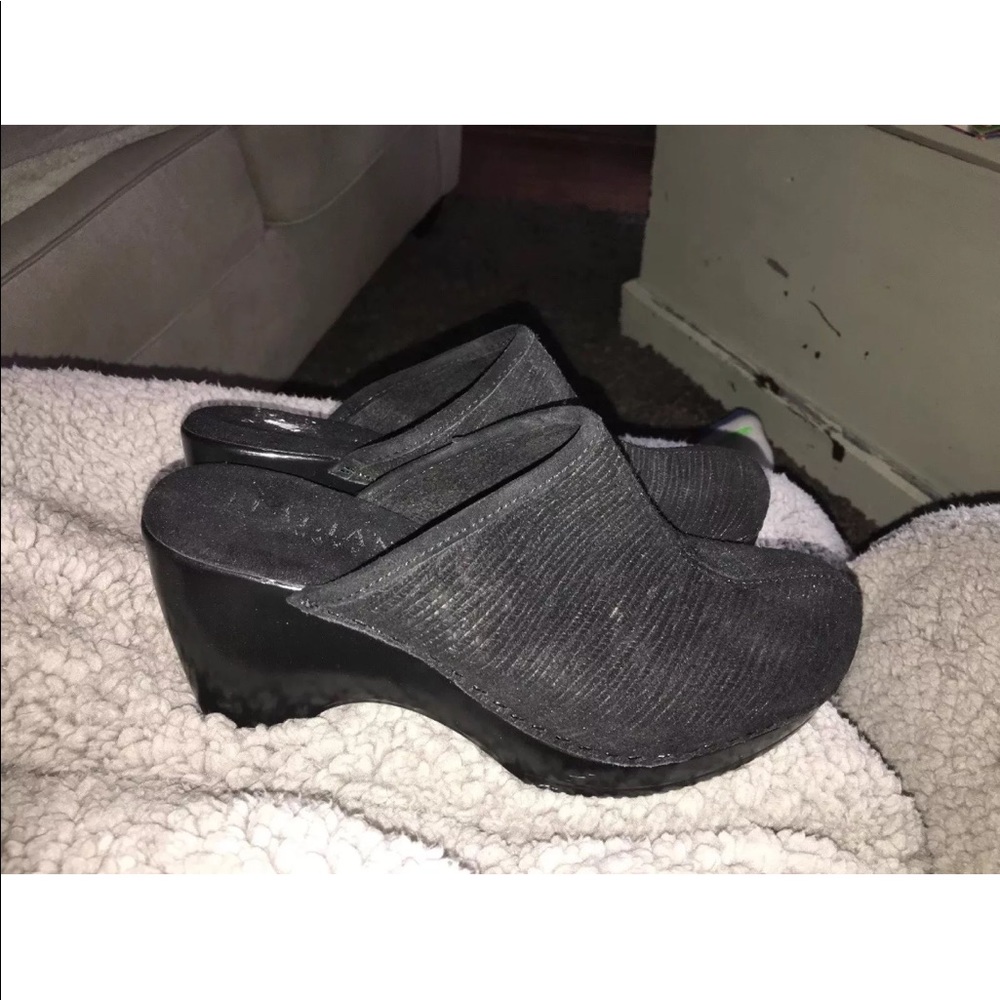 Italian Shoemaker , Italy , leather clogs , size 6